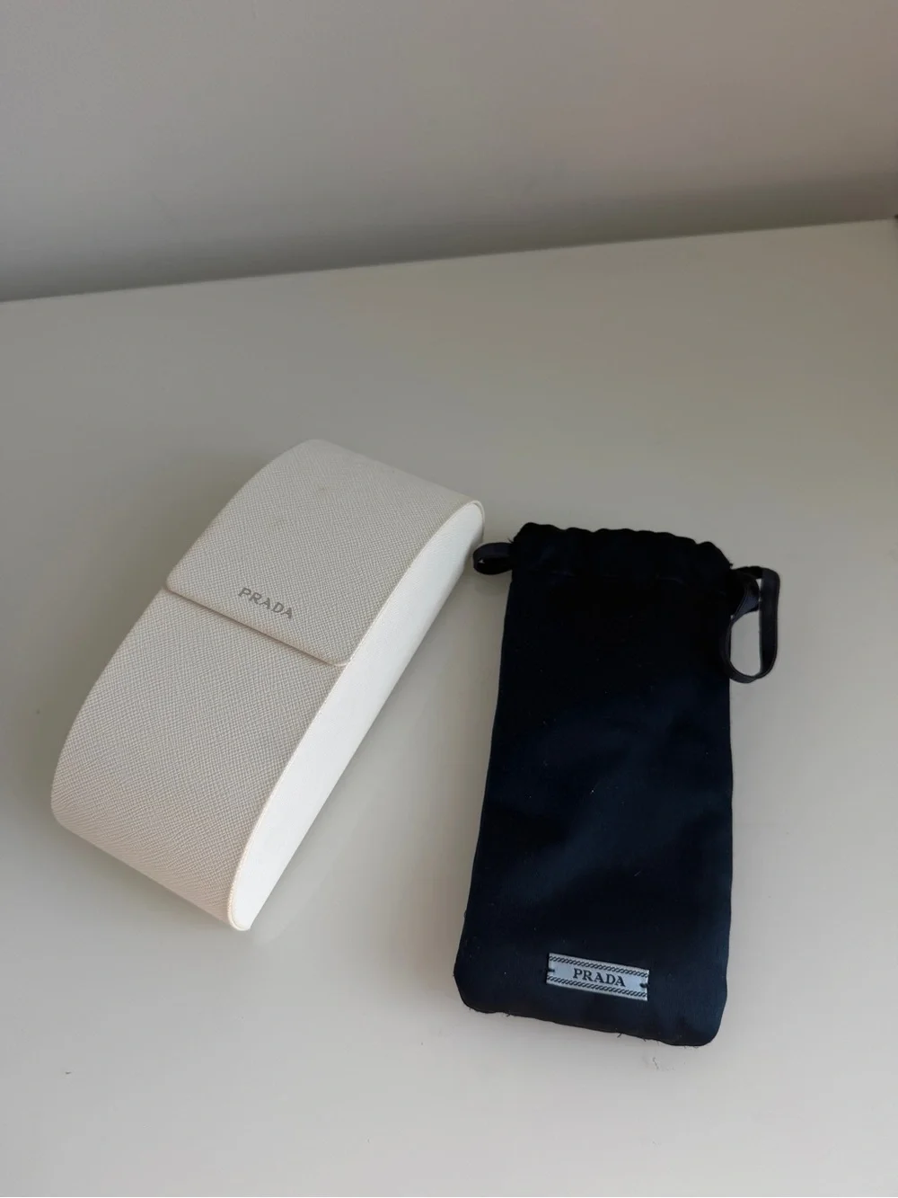 Prada Sunglasses Case with Pouch - Picture 1 of 3